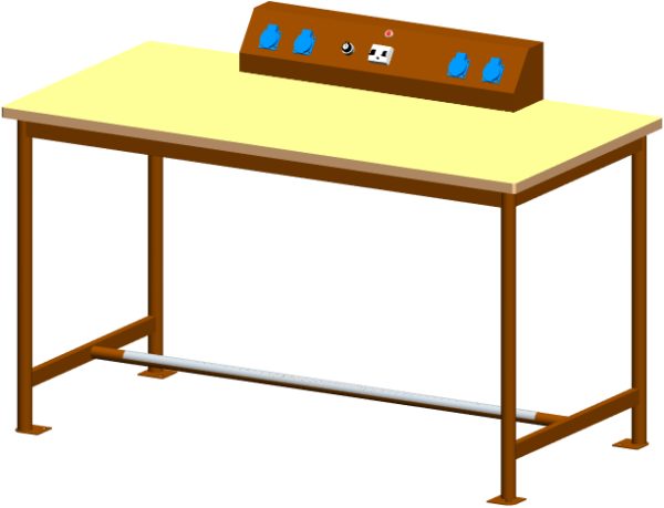 Bancada c/ Quadro Eléctrico