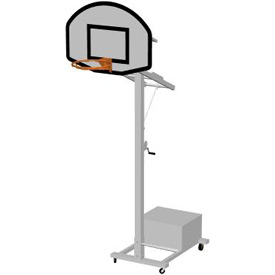 Tabela Basquetebol portátil